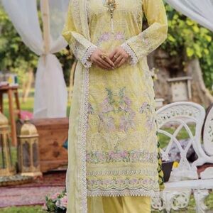 New 3 piece Pakistani dress salwarkaneez xl lawn women republic